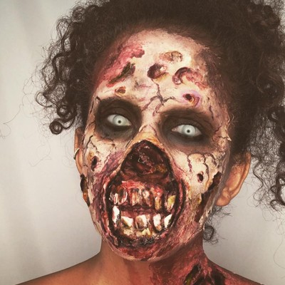 zumbi maquiagem