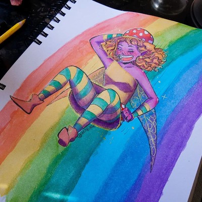 arco iris desenho