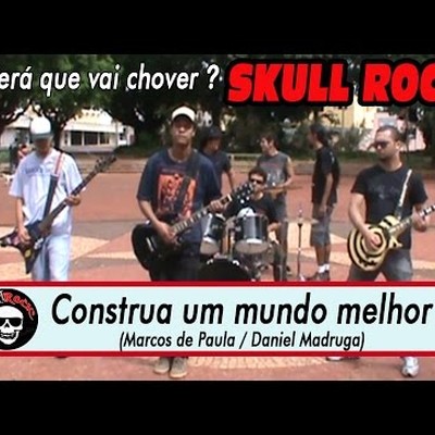 praça clipe rock skull mundo melhor
