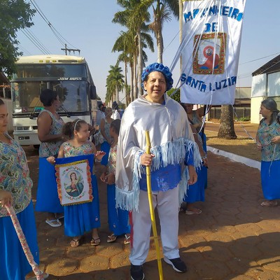 Claudio Costa, capitão do Marinheiro de Santa Luzia em Ituiutaba