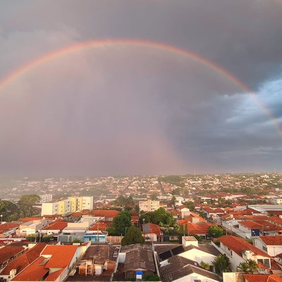Arco Iris sobre Ituiutaba