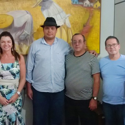 Enio, Jaderson Agostinho e Elias Zocolli