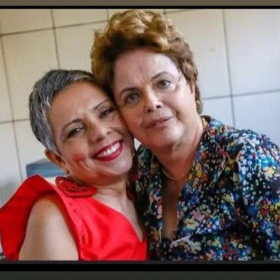Sandra Modesto e Dilma Eousseff (Ex-presidente do Brasil)
