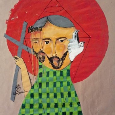 trindade quadro pintura