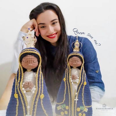 Maria gabriela amigurumi ituiutaba
